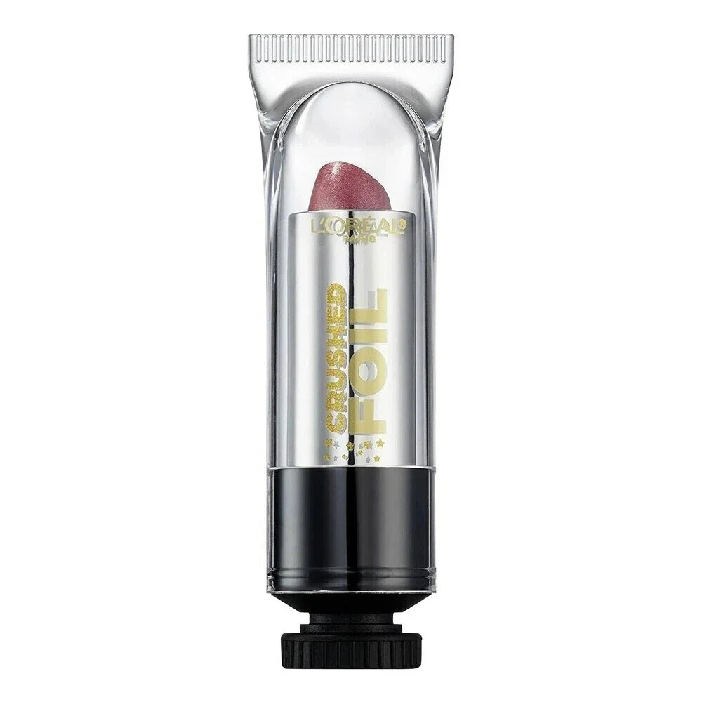 (2) L'Oreal Crushed Foil Lipstick 